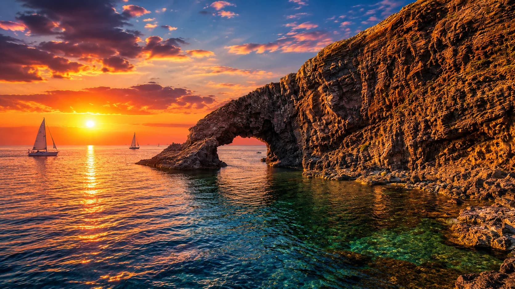 Elephant Arch in Pantelleria